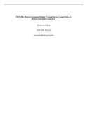 NUR 2180 / NUR2180 Module 7 Cranial Nerves, Lymph Nodes, & Reflexes Description(Latest 2022 / 2023): Physical Assessment - Rasmussen