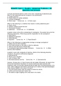 NSG6001 Quiz 4 - Dunphy - Abdominal Problems | 40 Questions And Answers