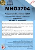 MNO3704 Assignment 5 (COMPLETE ANSWERS) Semester 2 2024 - DUE 25 October 2024