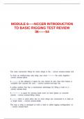 MODULE 6-----NCCER INTRODUCTION TO BASIC RIGGING TEST REVIEW 36------54.