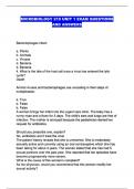 MICROBIOLOGY 210 UNIT 1 EXAM QUESTIONS AND ANSWERS