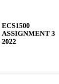 ECS1500 ASSIGNMENT 3 2022