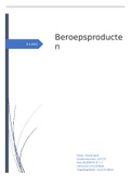 4.1.2 Beroepsproducten jaar 4 Social Work - beoordeeld met een 8,0!