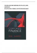  Solution Manual For Corporate Finance, 3rd Edition By Jonathan Berk And Peter DeMarzo   ||Complete A+ Guide  All Chapters 