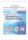 Test Bank Beckmann And Ling's Obstetrics And Gynecology 9 Edition By: Dr. Robert Casanova , ||LATEST 