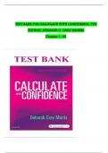 Test Bank for Calculate with Confidence, 8th Edition by Gray Morris