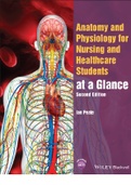 Anatomy and Physiology for Nursing and Healthcare Students at a Glance (At a Glance (Nursing and Healthcare)) 2nd Edition by Ian Peate PDF | Instant Download