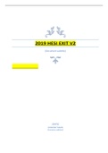 HESI MED SURG, HESI FUNDAMENTAL HESI EXIT EXAMS HESI V1, HESI V2, HESI V3, HESI V4, HESI V5 all the version with some from the actual exams while others and all have 00% correct answers.