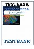 Test Bank For Neuroscience: Exploring the Brain, Fourth Edition by Mark F. Bear, Barry W. Connors, Michael A. Paradiso