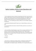 Saylor Academy: BUS210 Exam Questions and Answers