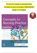 Test Bank for Concepts for Nursing Practice 3rd Edition By Jean Giddens