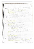 Texas State University Brian Cooper Unit 1 Exam Notes