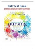 Fundamentals of Nursing Active Learning for Collaborative Practice 3rd Edition by  Barbara L. Yoost, Lynne R. Crawford||Complete Guide