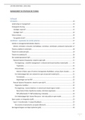 MSS - Management & Strategische Sturing (+ grote inhoudstafel voor een vlot open boek examen)