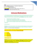 NURS 601 Pharm-Immune Medications Updated