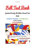 Gendered Society 6th Edition Kimmel Test Bank