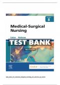 Test Bank for Medical-Surgical Nursing, 8th Edition, by Mary Ann Linton & Adrianne Dill Matteson, All Chapters 1-63 LATEST