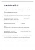 Orgo McMurry Ch. 11 Actual Questions And Answers Verified.