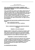 Droit constitutionnel- Serbonne idai