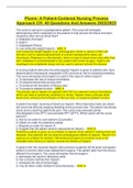 Pharm: A Patient-Centered Nursing Process  Approach CH: 40 Questions And Answers 2022/2023