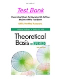 Theoretical Basis for Nursing 5th Edition McEwen Wills Test Bank
