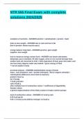 NTR 555 Final Exam with complete solutions 2024_2025