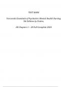 TEST BANK  - Varcarolis Essentials of Psychiatric Mental Health Nursing 5th Edition by(Fosbre, 2024),  Chapters 1 – 28 |All Chapters