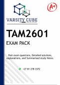 TAM2601  EXAM PACK 2024