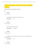 CCOU-202-Exam-1-Set-3, Latest Question Answers, Liberty