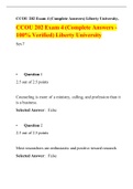 CCOU-202-Exam-4-Set-7, Latest Question Answers, Liberty