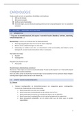 Samenvatting  Medische vorming 2: Cardiologie en Hematologie (Nele Michels): Module 1