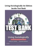 Living Sociologically 1st Edition Jacobs Test Bank