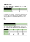 Mendel's law worksheet