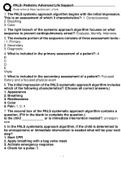 PALS- Pediatric Advanced Life Support Exam 2022(Graded B+)