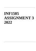 INF1505  ASSIGNMENT 3  2022