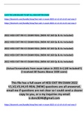 20232024 HESI EXIT RN V1 EXAM COMPLETE SOLUTIONS