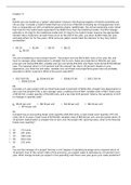 FIN 321 Chp. 11 - 14 Practice problems