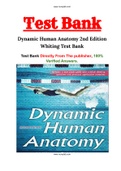 Dynamic Human Anatomy 2nd Edition Whiting Test Bank