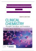 Clinical Chemistry Principles, Techniques, and Correlations 9th Edition TEST BANK by Bishop Fody, All Chapters 1 - 31, Complete Newest Version (100% Verified)