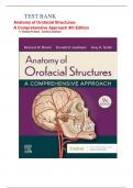 Test Bank for Anatomy of Orofacial Structures, 9th Edition 2024 by Richard W. Brand; Donald E. Isselhard|9780323831994| All Chapters 1 - 36|LATEST