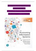 TEST BANK For Accounting Information Systems, 15th Edition By Marshall B. Romney, Paul J. Steinbart | Verified Chapter's 1 - 24 | Complete Newest Version