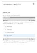 C12 - Business Law - Quiz 4