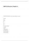 BMTCN Exam Review Chapter 4  Questions and Answers