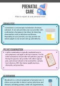 What to expect at your prenatal visits: A Nurses Guide to patient Education (infographic)