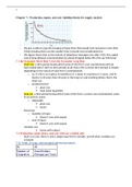 Micro Economics chapters 1-12, 20, and 21