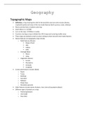 Geography - Today Social Sciences Summary Grade 9