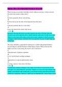 ESI RN FUNDAMENTALS EXAM When turning an immobile bedridden client without assistance, which action by  the nurse best ensures client safety? A. Securely grasp the client's arm and leg. B. Put bed rails up on the side of bed opposite from the nurse. C.