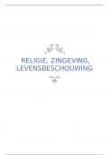 Samenvatting : religie, zingeving en levensbeschouwing