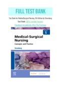 Test Bank for MedicalSurgical Nursing, 5th Edition by Stromberg