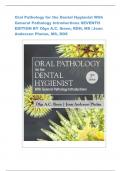 2024-2025 Test Bank for Oral Pathology for the Dental Hygienist With General Pathology Introductions SEVENTH EDITION BY Olga A.C. Ibsen, RDH, MS | Joan Andersen Phelan, MS, DDS| 499 complete Multiple questions